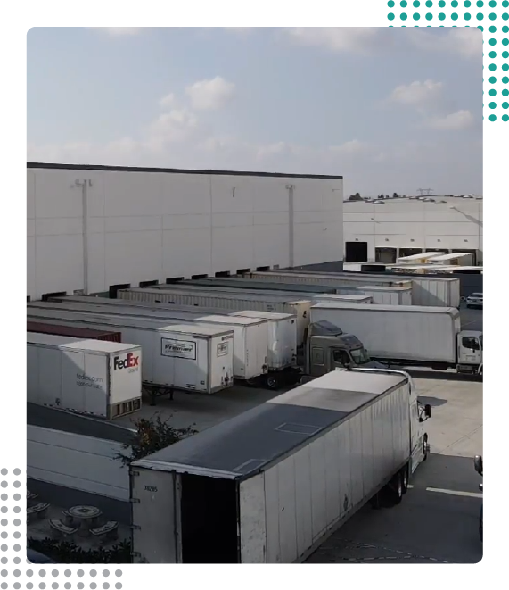Our three warehouses located in CA, NJ, and SAV have an excellent geographical location